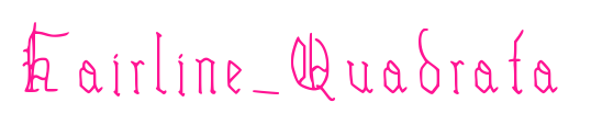 Hairline-Quadrata预览图片