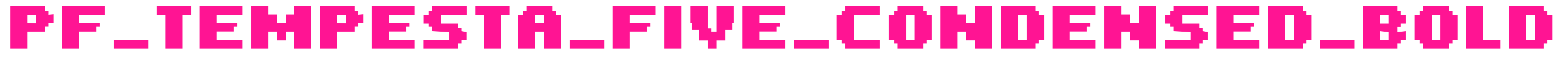 pf_tempesta_five_condensed_bold预览图片