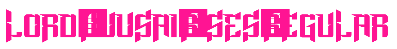 Lord-Juusai-Rises-Regular预览图片