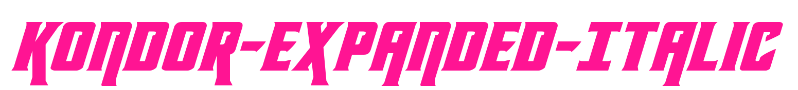 Kondor-Expanded-Italic