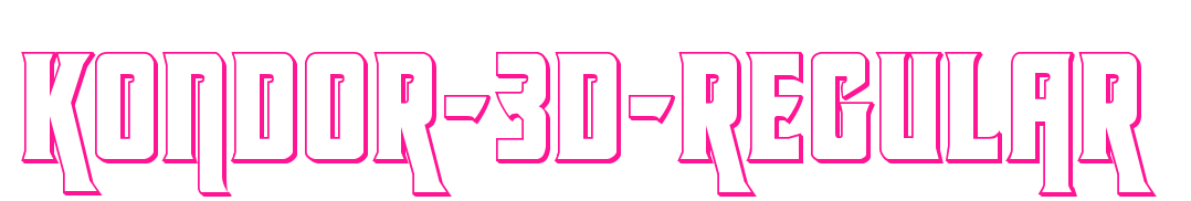 Kondor-3D-Regular预览图片