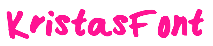 KristasFont预览图片