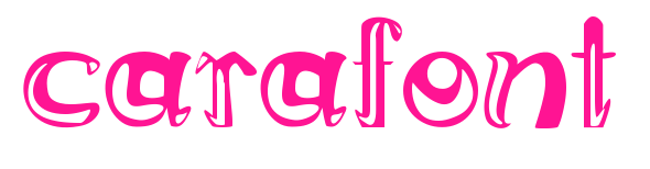 carafont预览图片