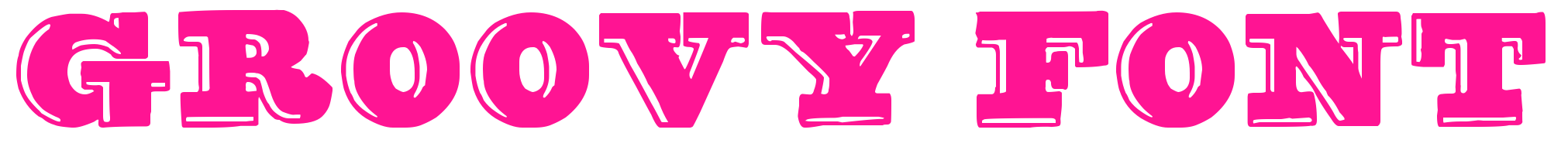 groovy font