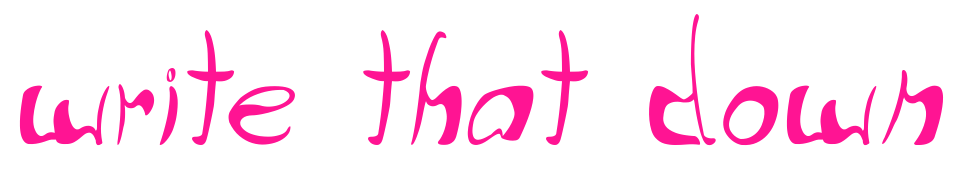 write_that_down预览图片