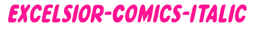 Excelsior-Comics-Italic