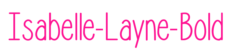 Isabelle-Layne-Bold预览图片