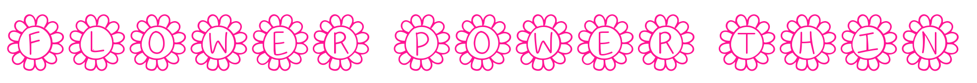 Flower Power Thin预览图片