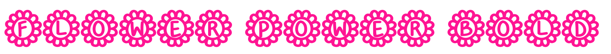 Flower Power Bold预览图片