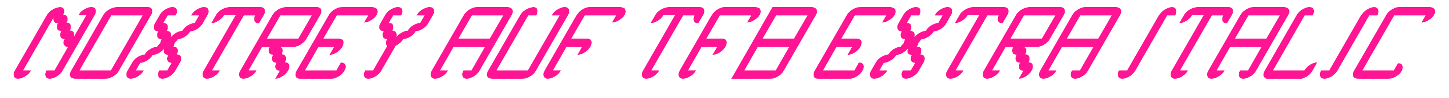 Noxtrey-Auf-tfb-extra-Italic预览图片