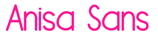 Anisa Sans预览图片