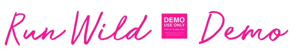 Run Wild - Demo预览图片