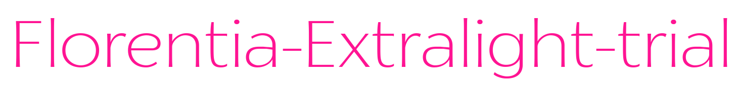 Florentia-Extralight-trial预览图片