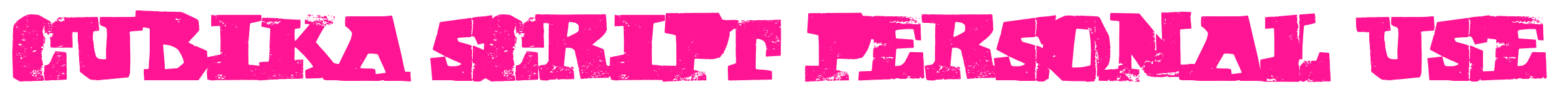 CUBIKA SCRIPT Personal Use预览图片