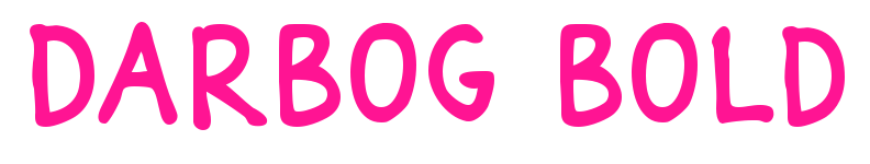 Darbog bold预览图片