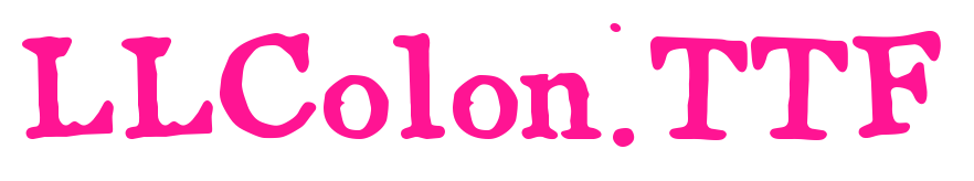 LLColon.TTF预览图片