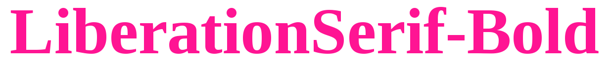 LiberationSerif-Bold预览图片