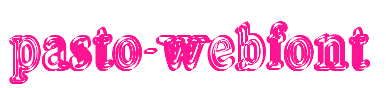 pasto-webfont预览图片