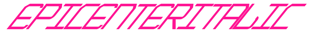 EpicenterItalic预览图片