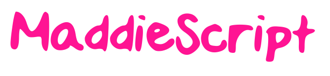 MaddieScript预览图片