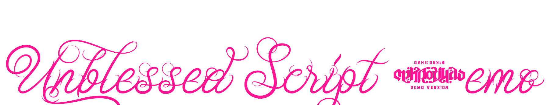Unblessed Script Demo预览图片