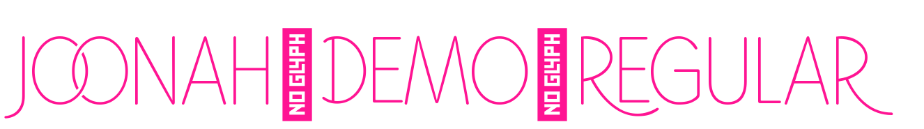 Jonah_DEMO-Regular预览图片