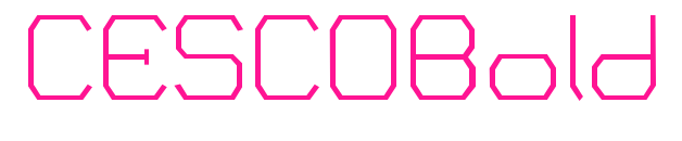 CESCOBold预览图片