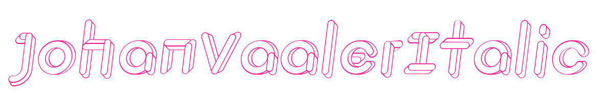 JohanVaalerItalic