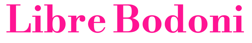 Libre Bodoni预览图片