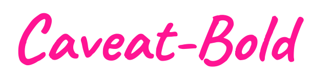 Caveat-Bold预览图片