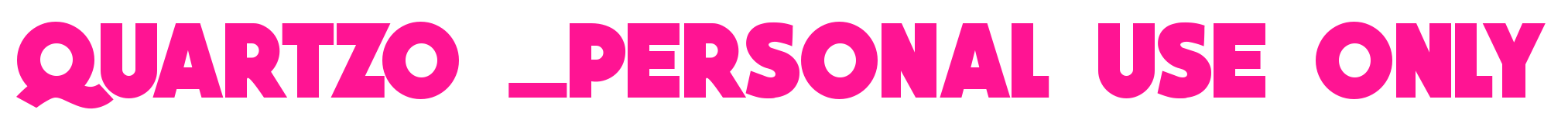 QUARTZO _PERSONAL USE ONLY预览图片