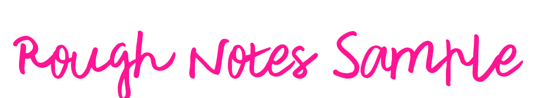 Rough Notes Sample预览图片