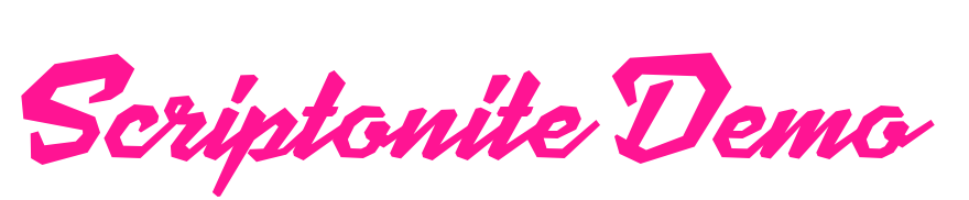 Scriptonite Demo预览图片