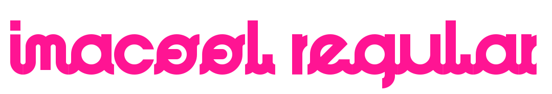 ImaCool-Regular预览图片