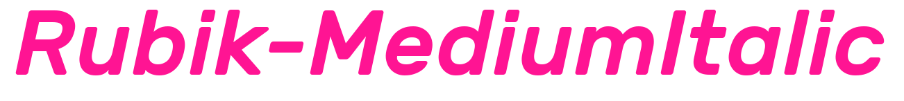 Rubik-MediumItalic