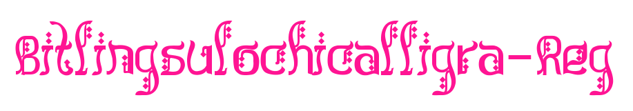 Bitlingsulochicalligra-Reg预览图片