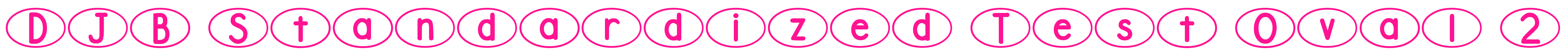 DJB Standardized Test Oval 2预览图片