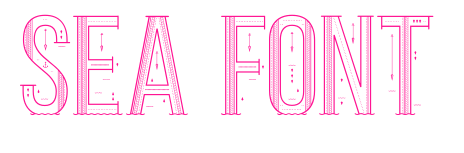 Sea Font预览图片