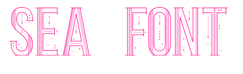 sea_font预览图片