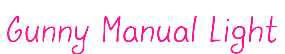 Gunny Manual Light预览图片