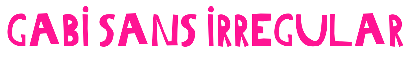Gabi Sans Irregular预览图片