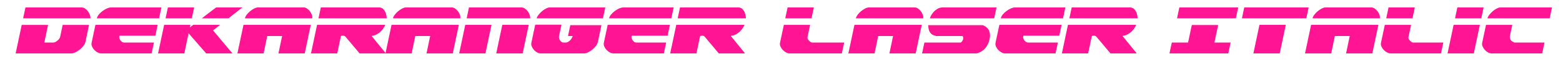 Dekaranger Laser Italic