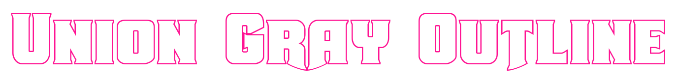 Union Gray Outline