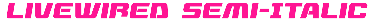 Livewired Semi-Italic预览图片