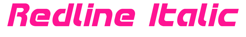 Redline Italic预览图片