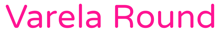Varela Round预览图片