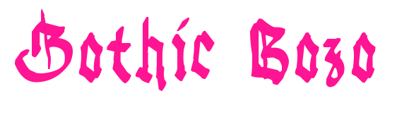 Gothic Bozo预览图片