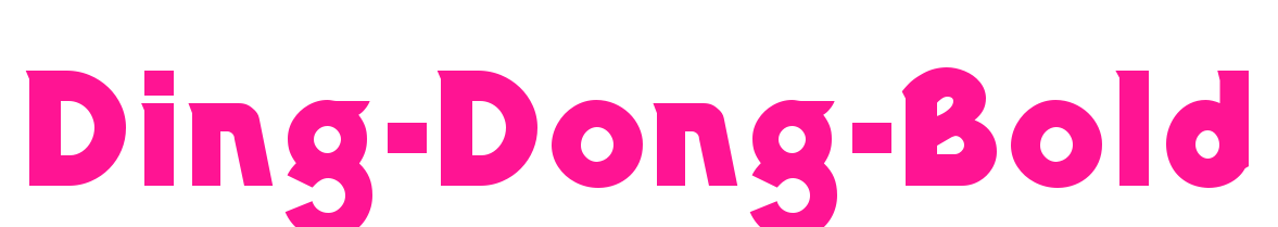 Ding-Dong-Bold预览图片