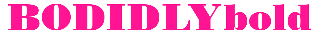 BODIDLYbold预览图片