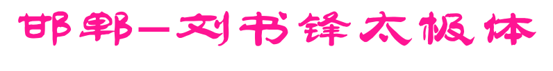 邯郸-刘书锋太极体